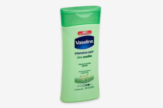 Vaseline Intensive Care Aloe Soothe Body Lotion.